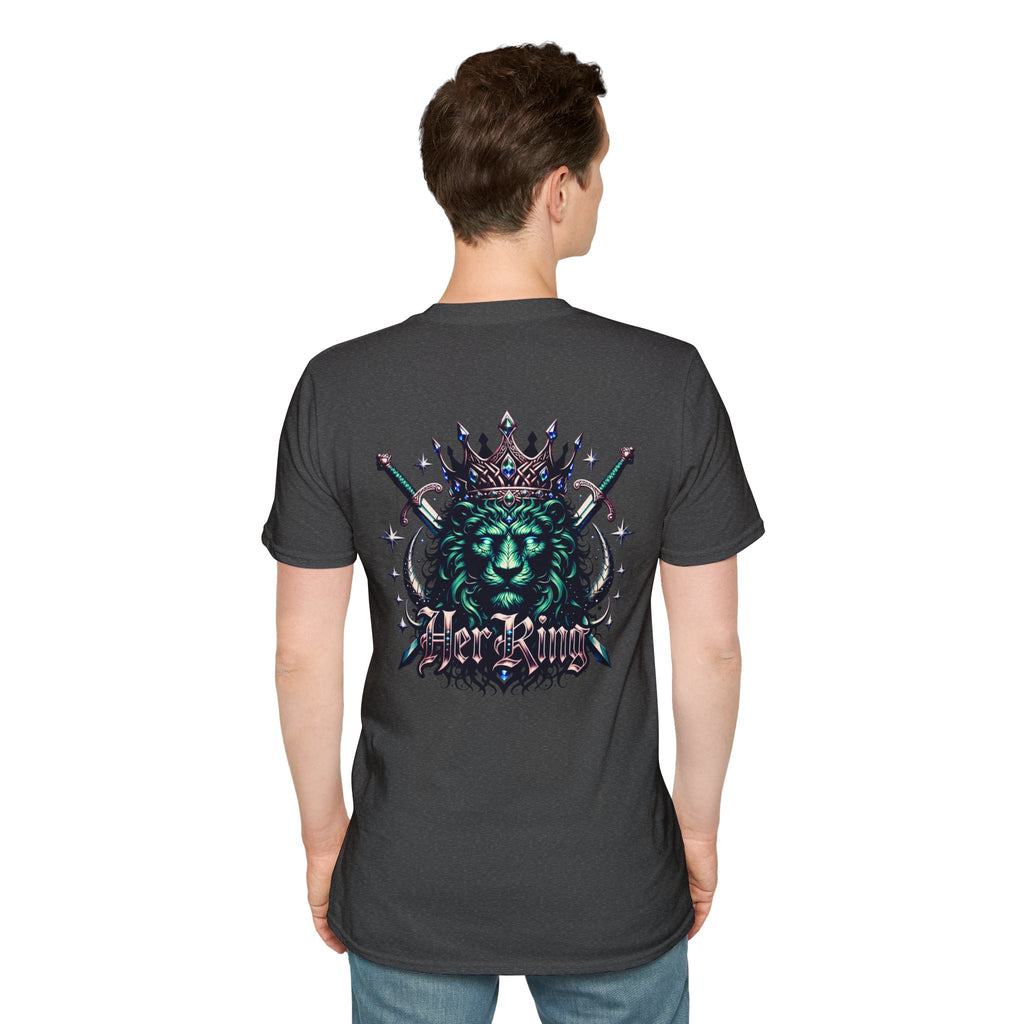 Lion Crown T-Shirt — "Her King"