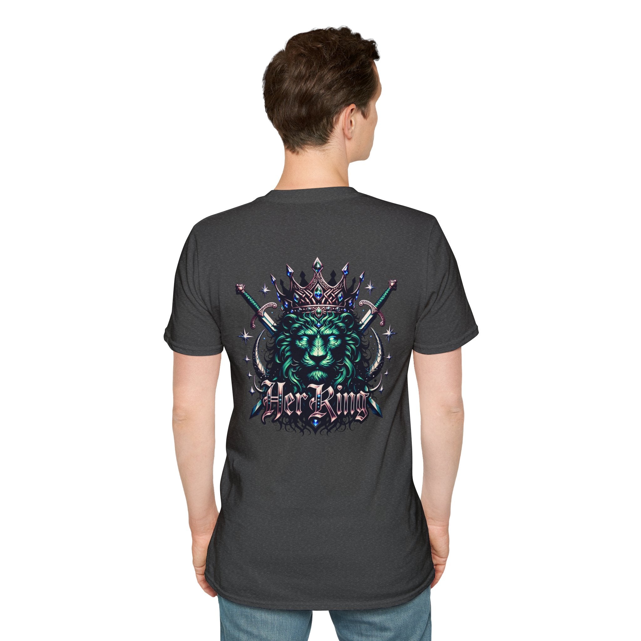 Lion Crown T-Shirt — "Her King"