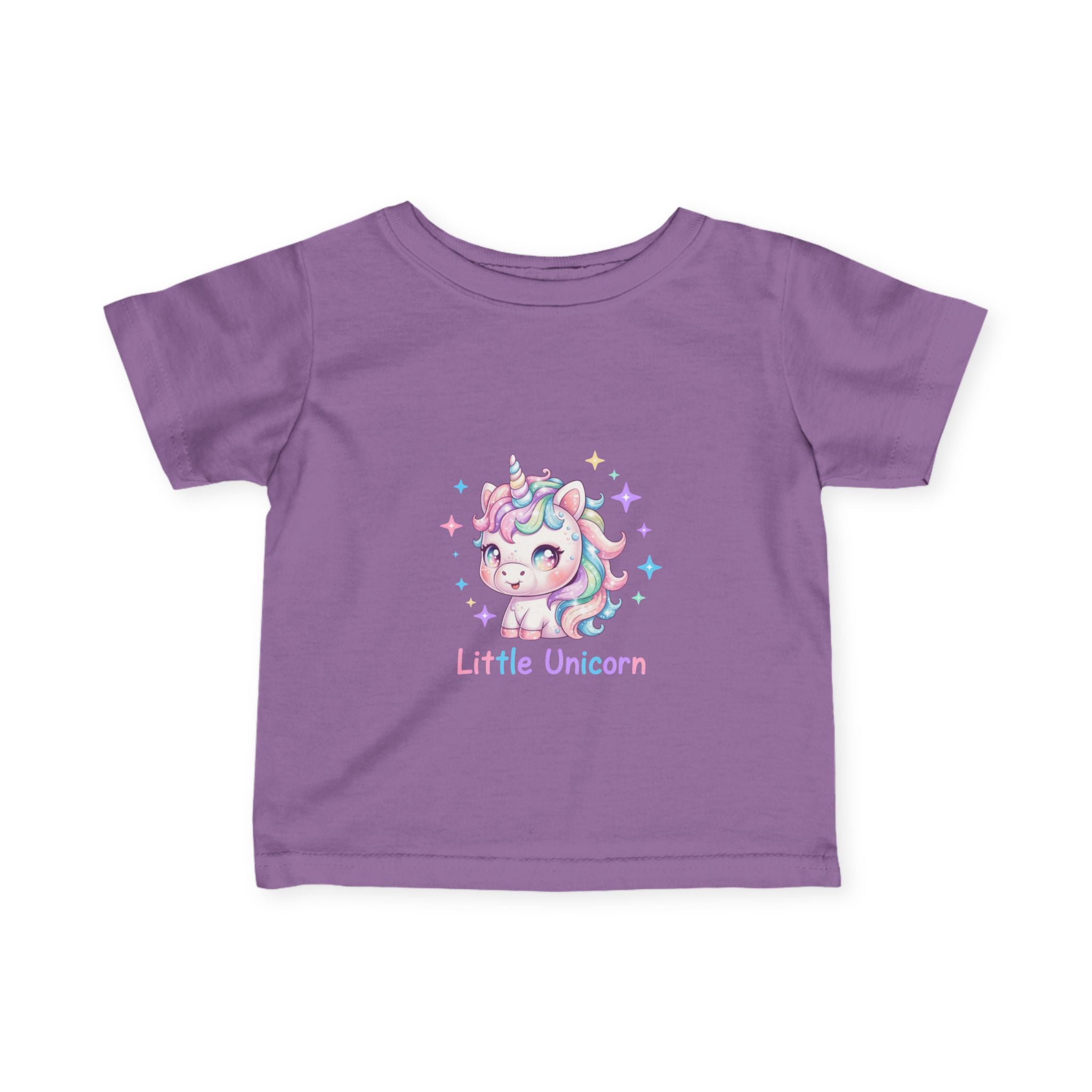 Infant Tee — Pastel 'Little Unicorn' Cute Baby Unicorn Shirt