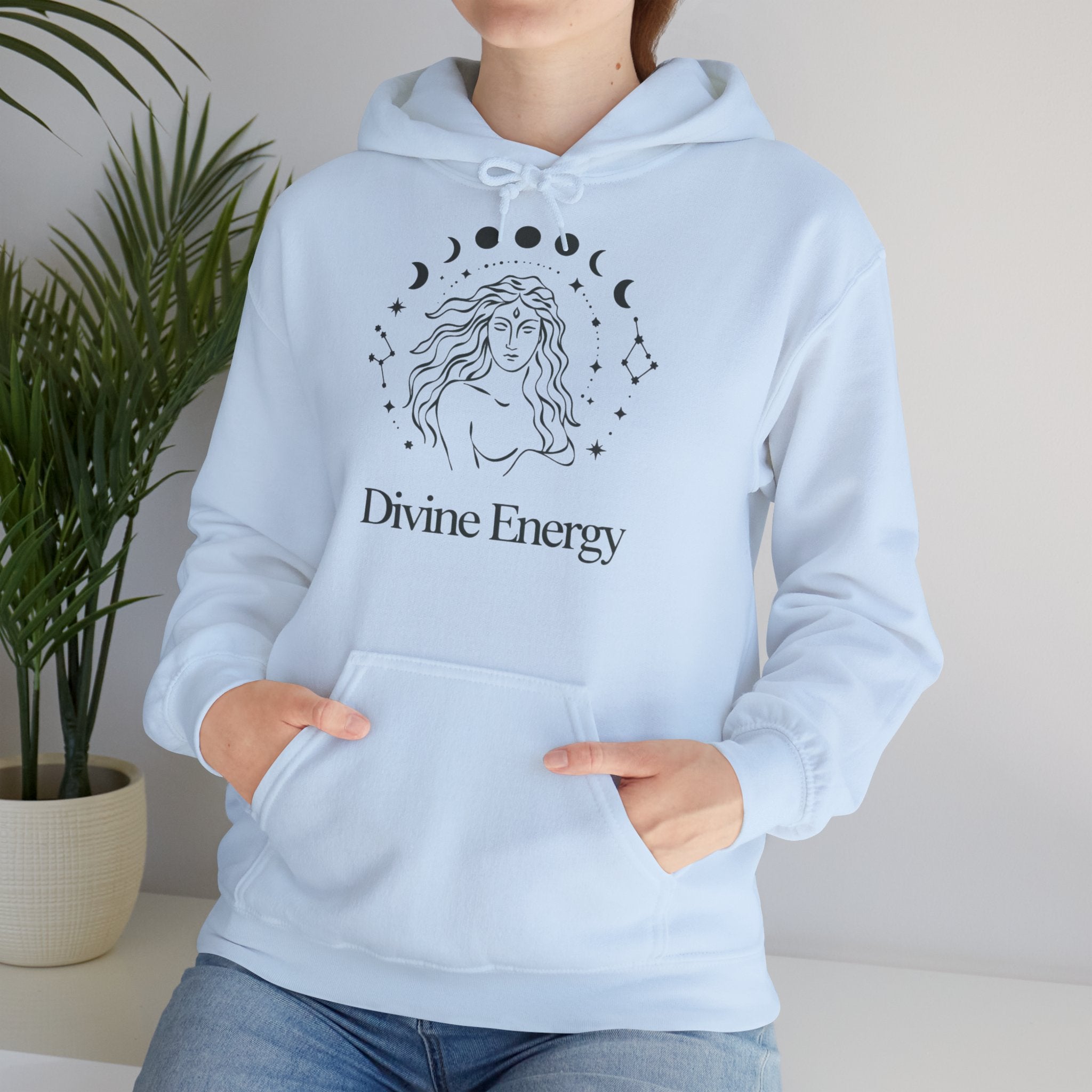 Divine Energy Hoodie — Spiritual Moon
