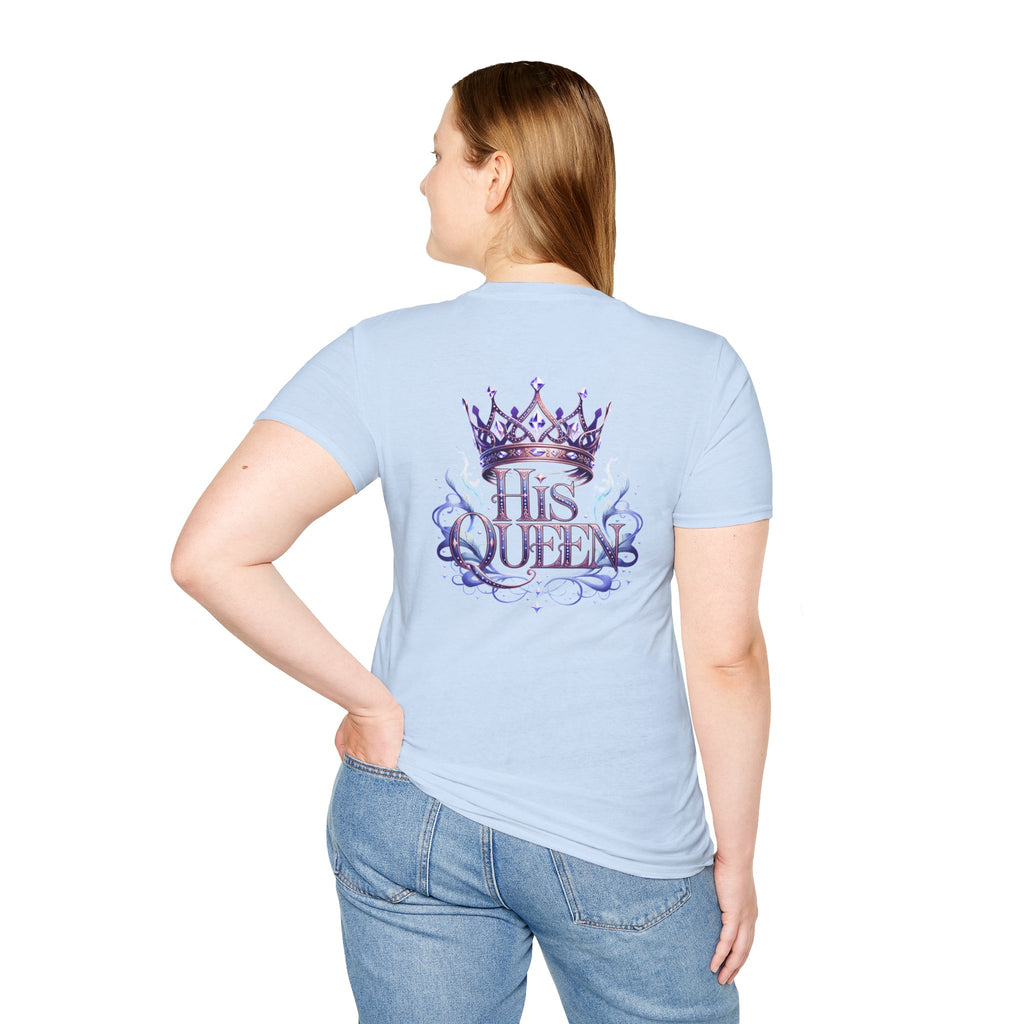 His Queen T-Shirt — Crown Graphic Couples