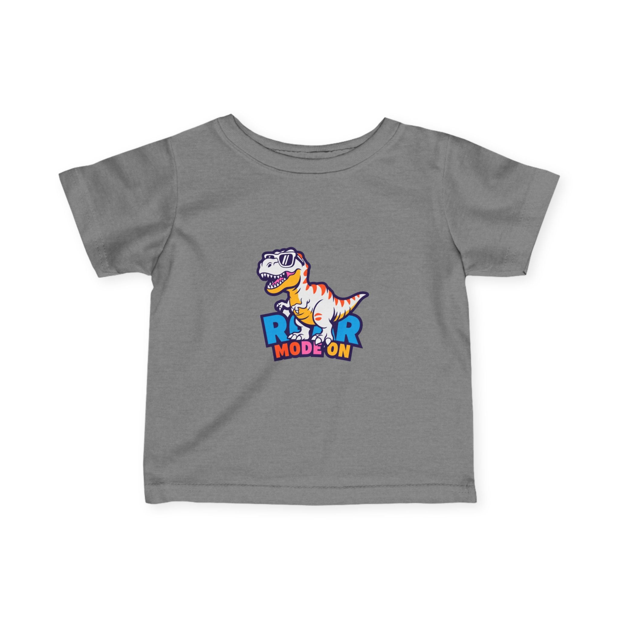 "Roar Mode On" Cute T-Rex Baby Shirt