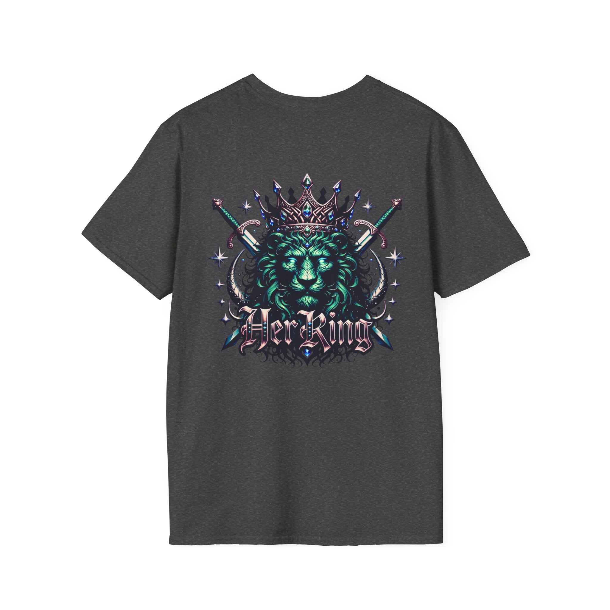 Lion Crown T-Shirt — "Her King"
