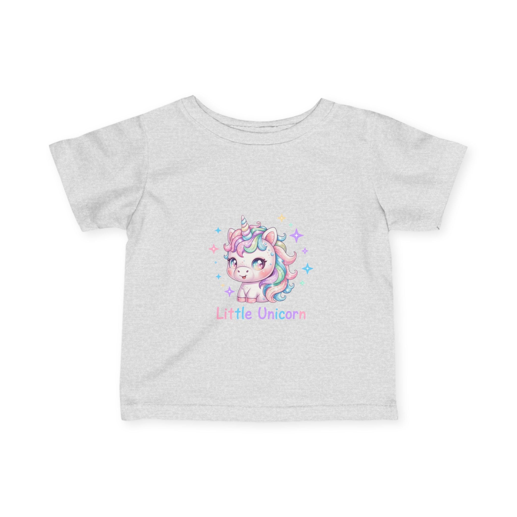 Infant Tee — Pastel 'Little Unicorn' Cute Baby Unicorn Shirt