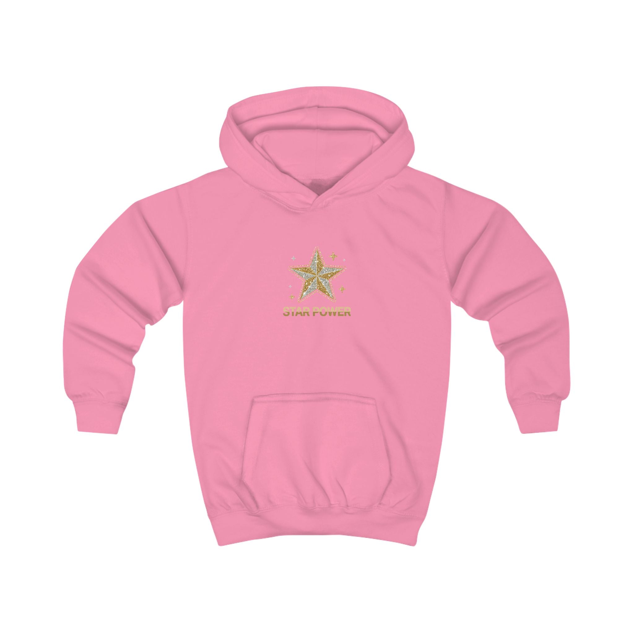 Kids Hoodie — Gold Star 'Star Power'