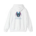 Cyber Skull Hoodie — "System Override" Retro Vaporwave Tech Skull Pullover