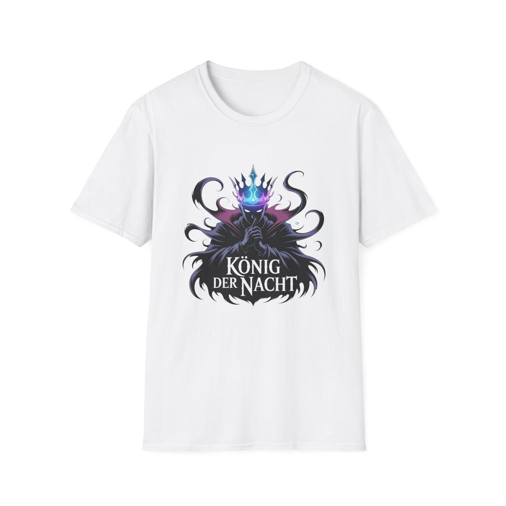 König der Nacht Graphic T-Shirt — Gothic Night King Crown Design