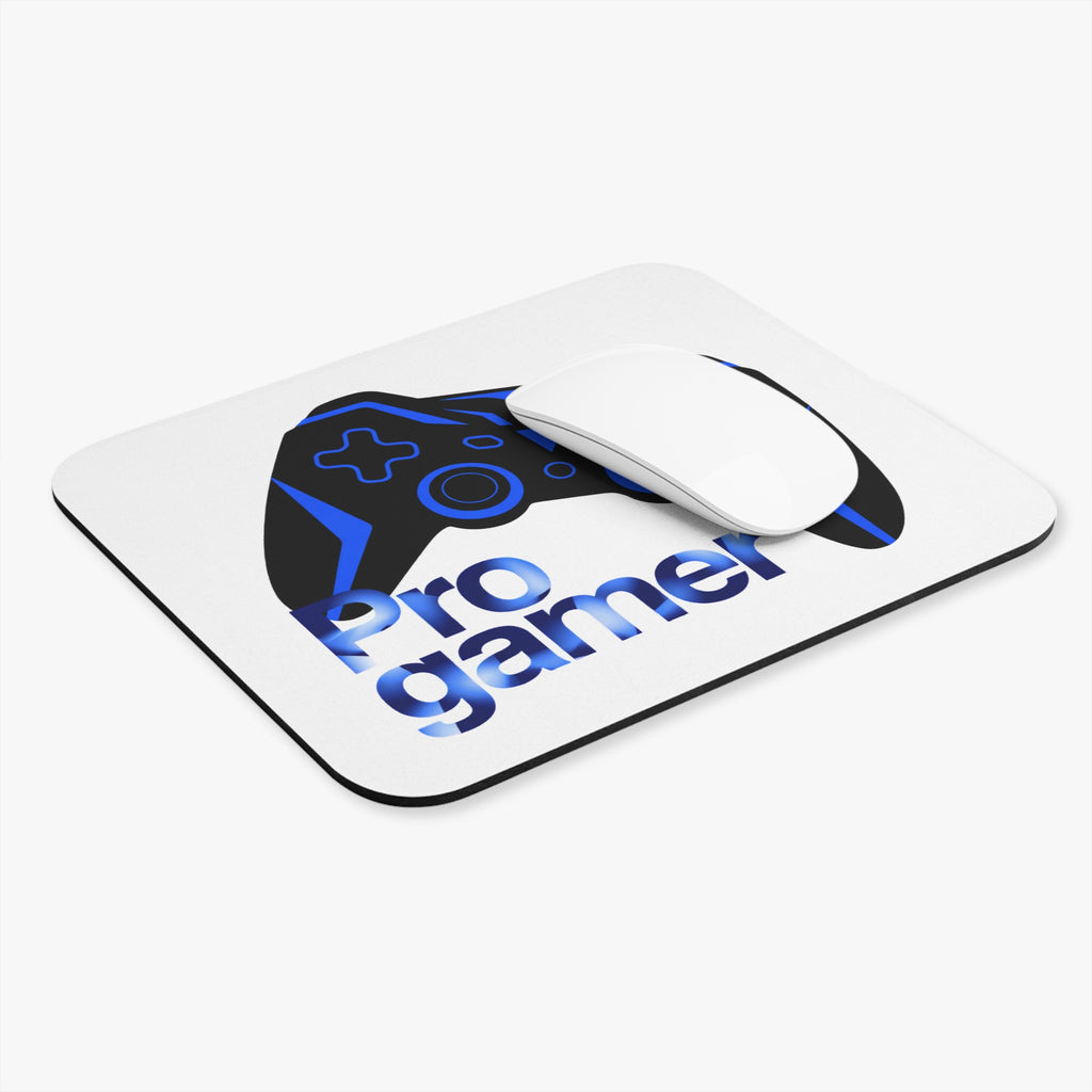 Pro Gamer Controller Mouse Pad — Blue Gaming Desk Mat for Gamers