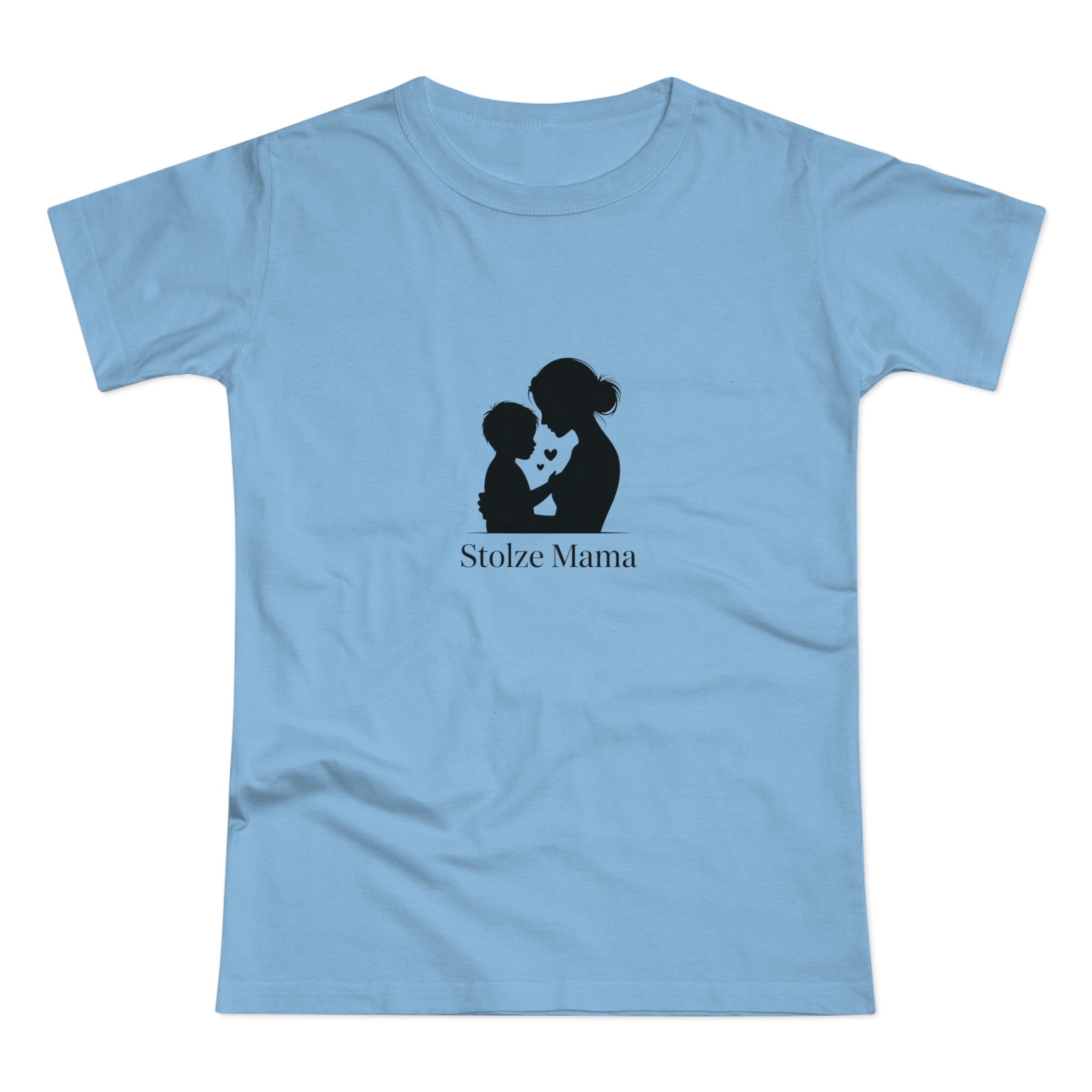 Stolze Mama Silhouette Women's T-Shirt — Proud Boy Mom Graphic Tee