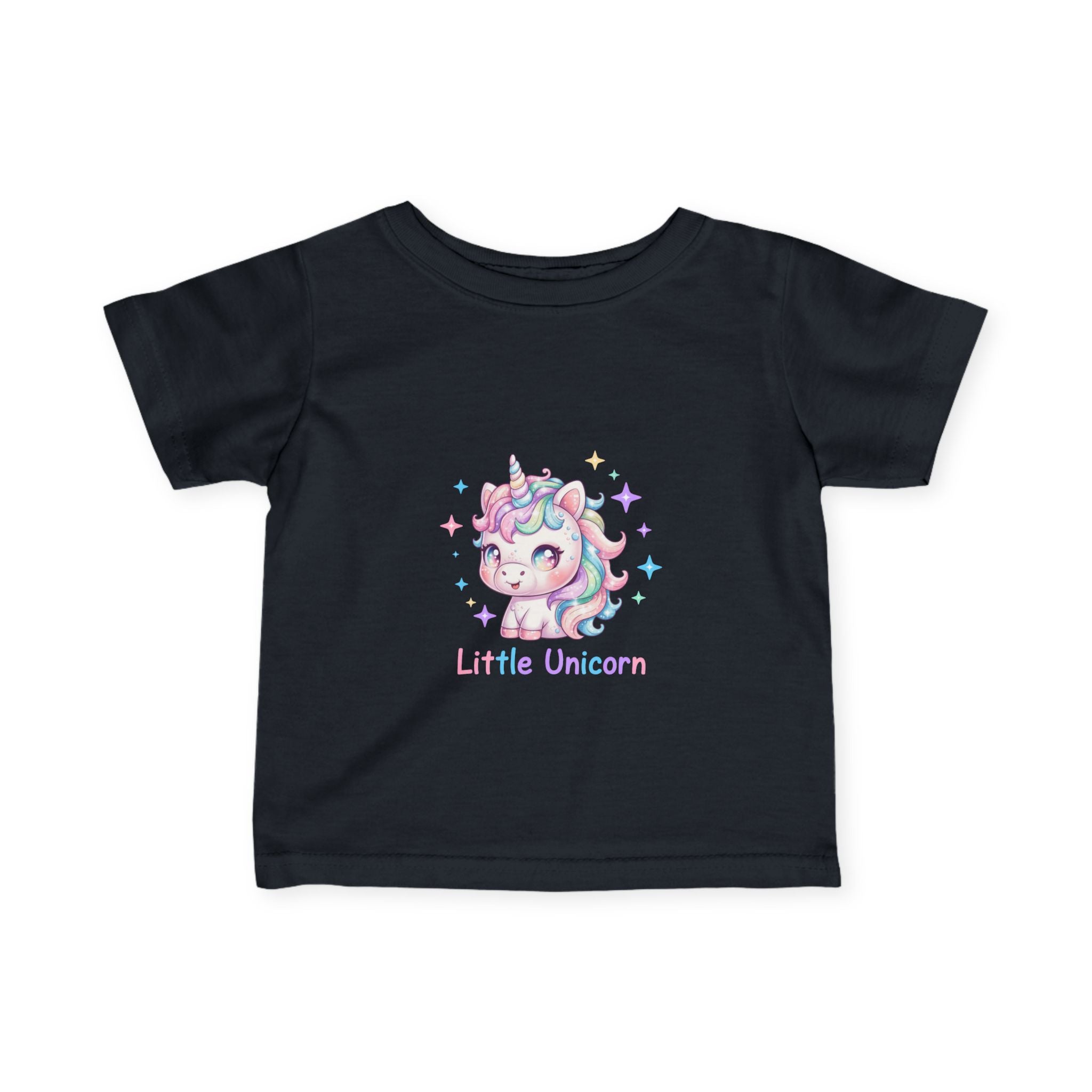 Infant Tee — Pastel 'Little Unicorn' Cute Baby Unicorn Shirt