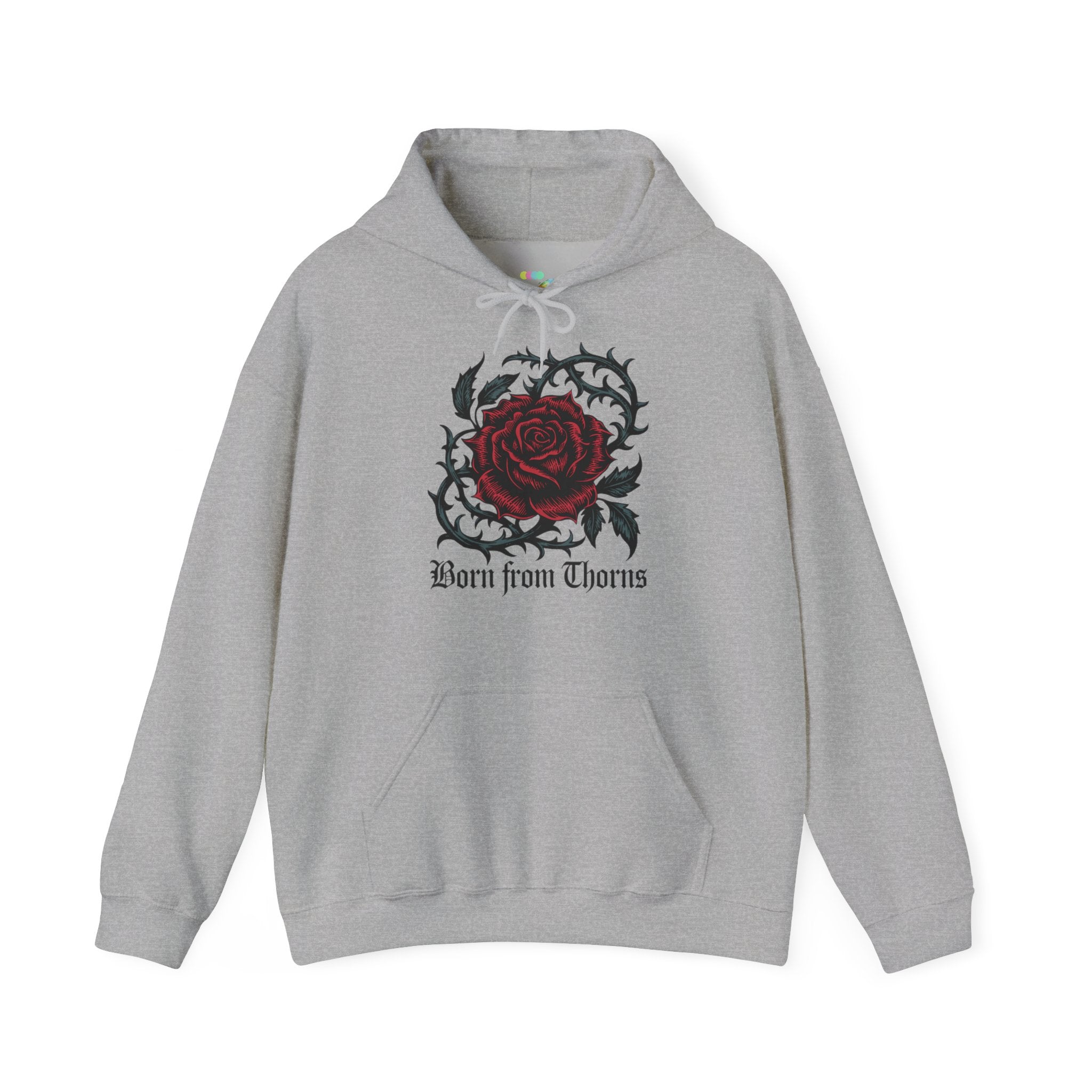 Born From Thorns Rose Hoodie