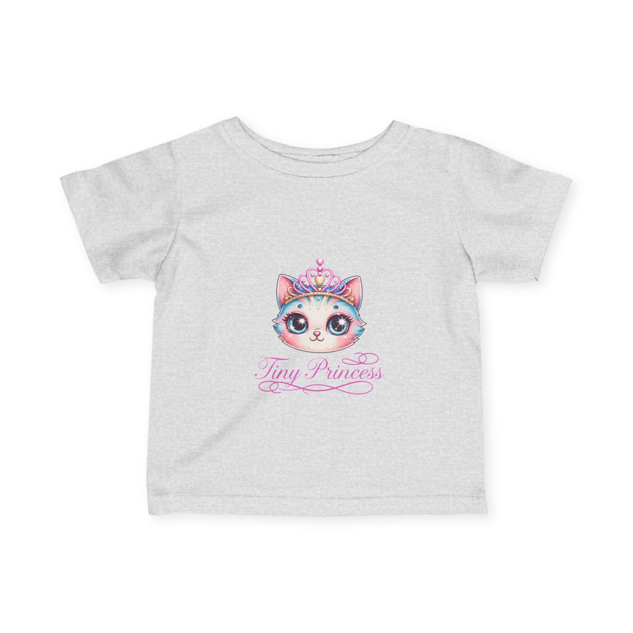 Infant Tee — Cute Kitten 'Tiny Princess' Baby Shirt