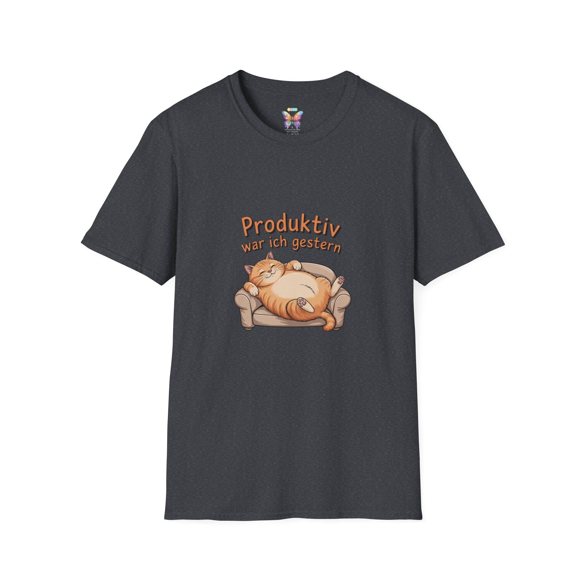 T-Shirt – "Produktiv war ich gestern"
