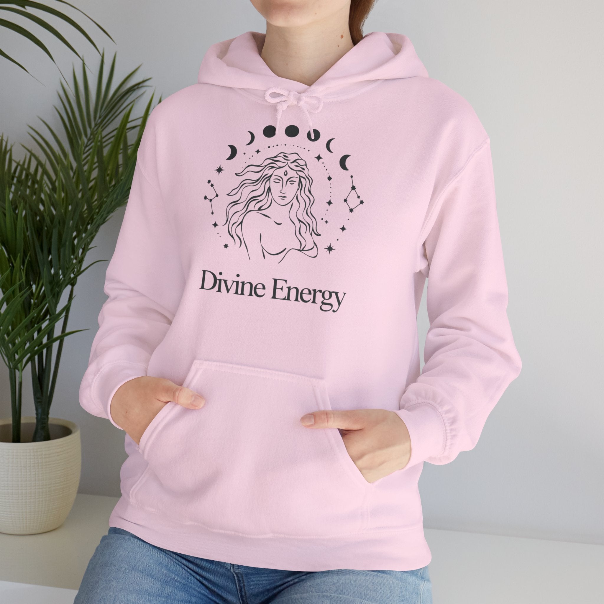 Divine Energy Hoodie — Spiritual Moon
