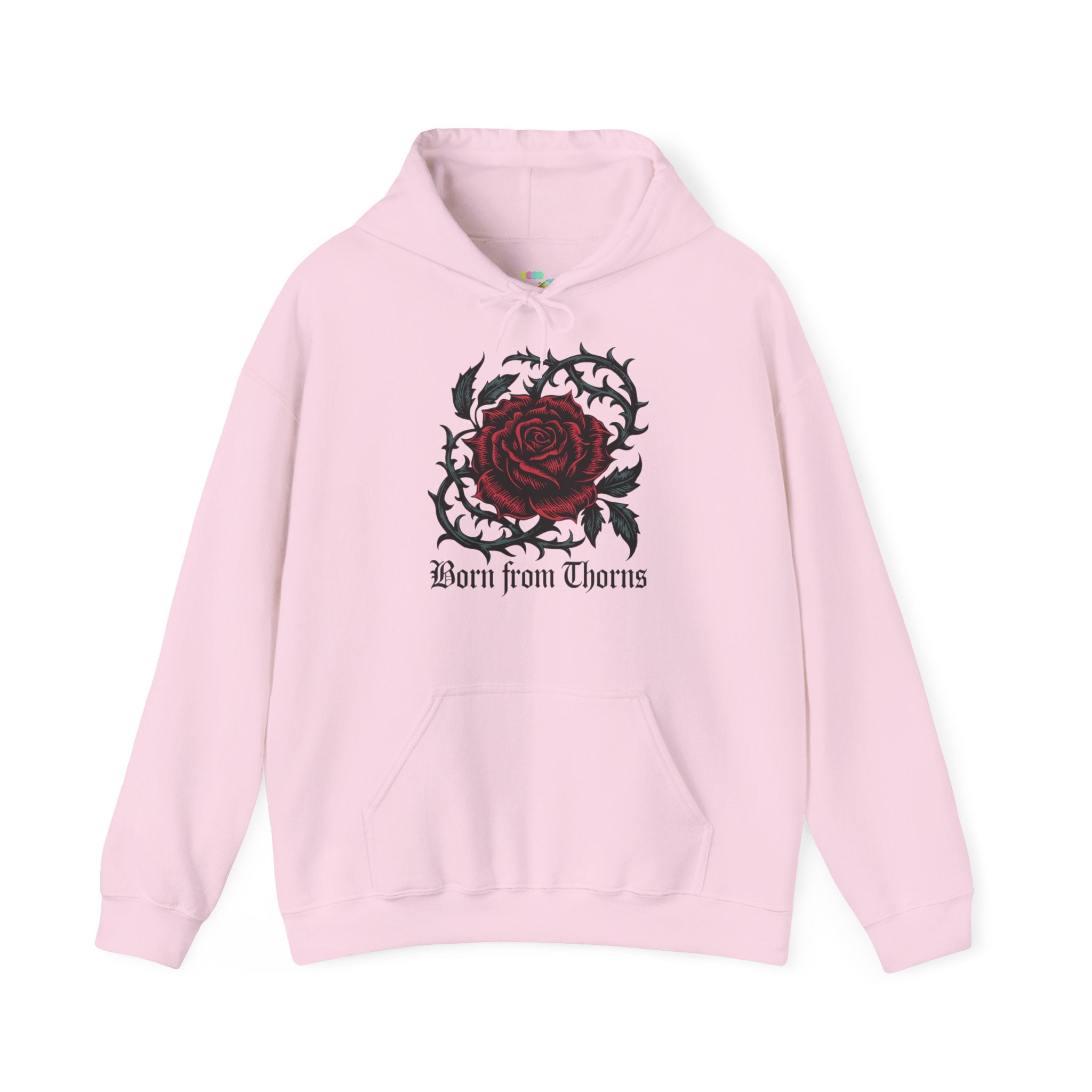 Born From Thorns Rose Hoodie