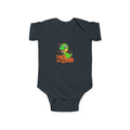 Infant Bodysuit – "Tiny But Loud" Baby Onesie with Cute Dinosaur Graphic