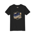 Youth Tee — "Believe in Yourself" Inspirational Motivational Kids Shirt