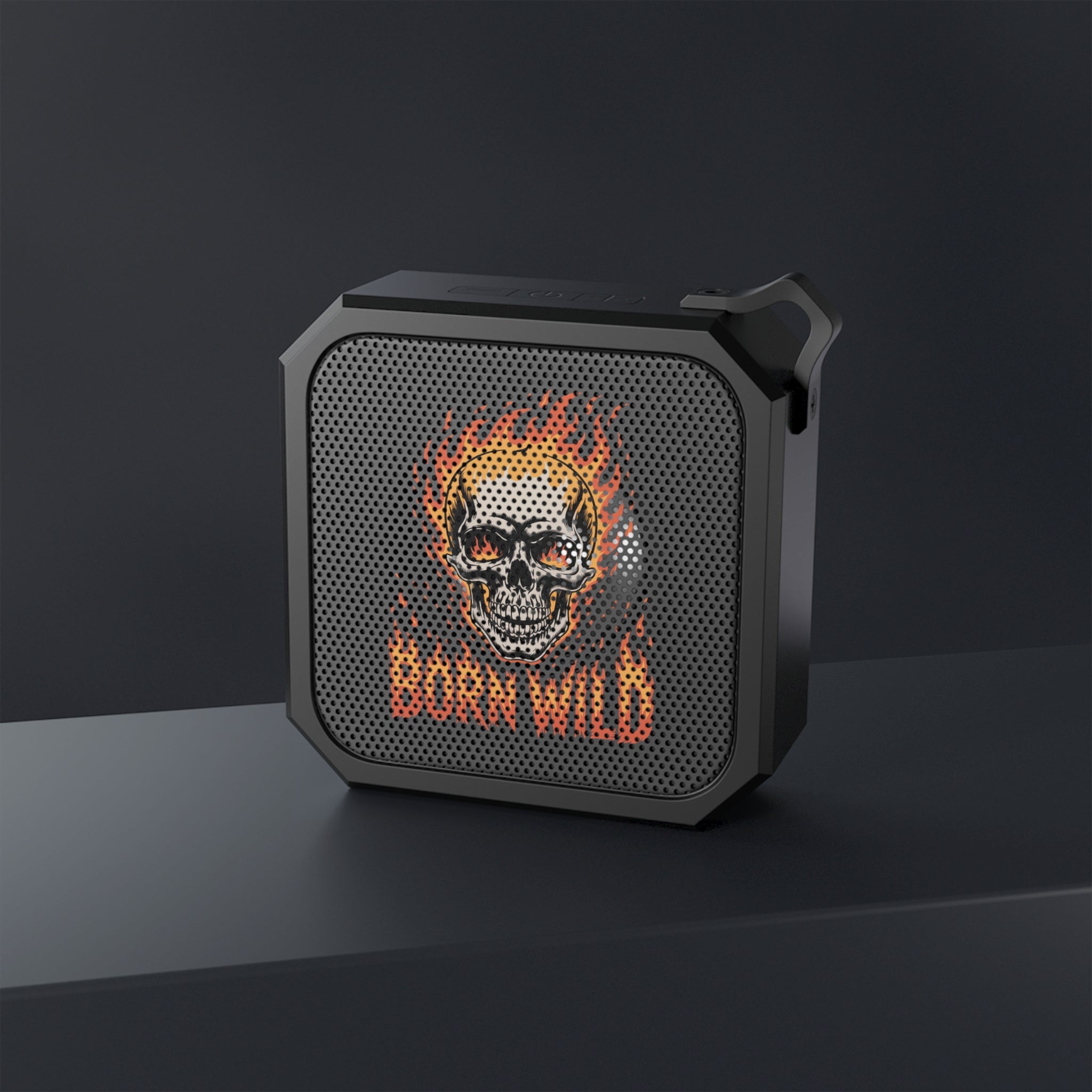 Born Wild Skull Bluetooth Speaker — Portable Outdoor Rugged Speaker