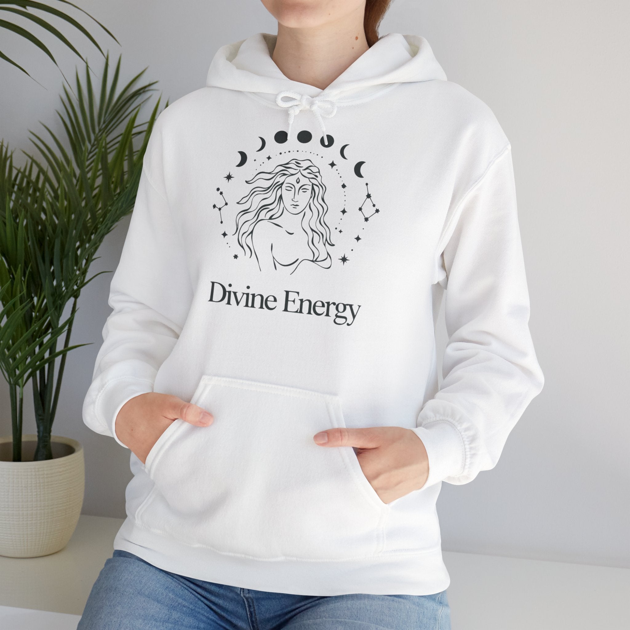 Divine Energy Hoodie — Spiritual Moon