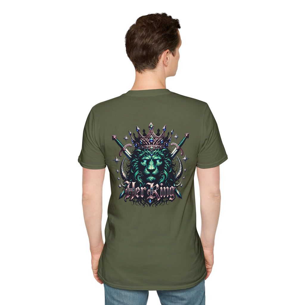 Lion Crown T-Shirt — "Her King"
