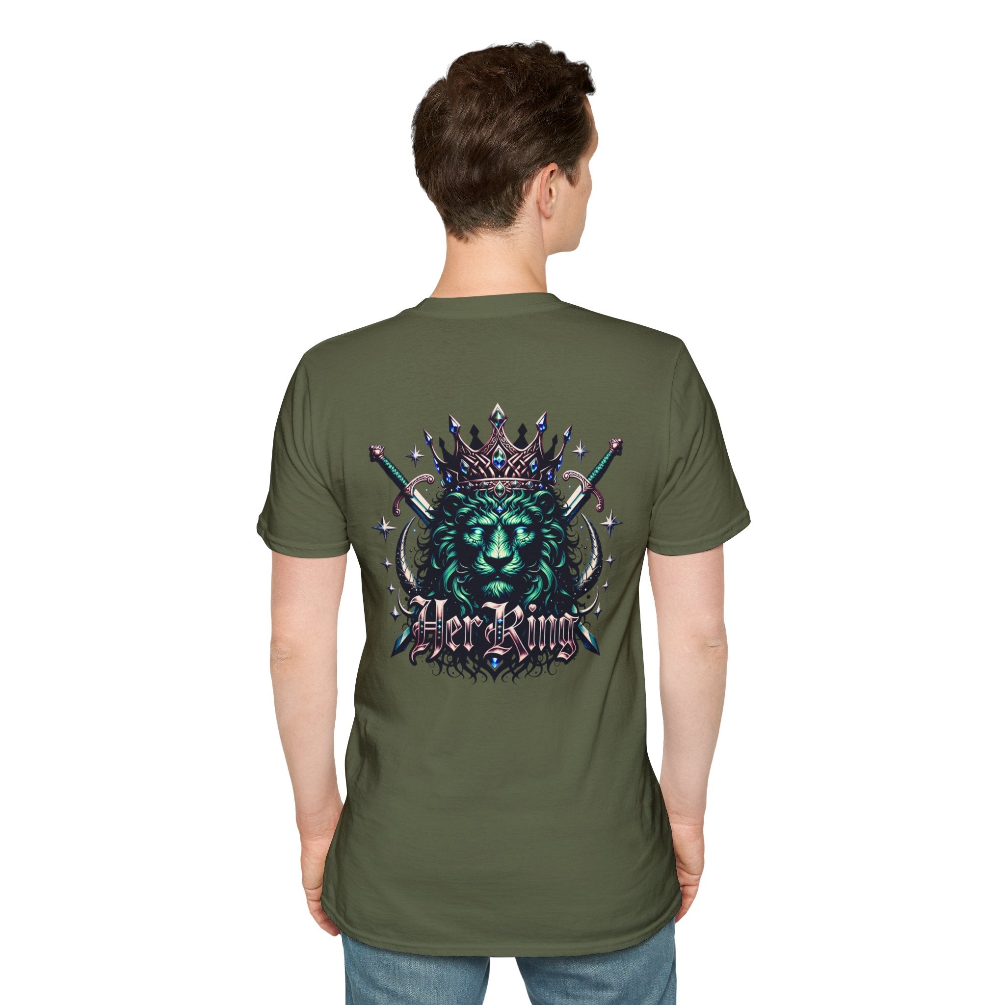 Lion Crown T-Shirt — "Her King"