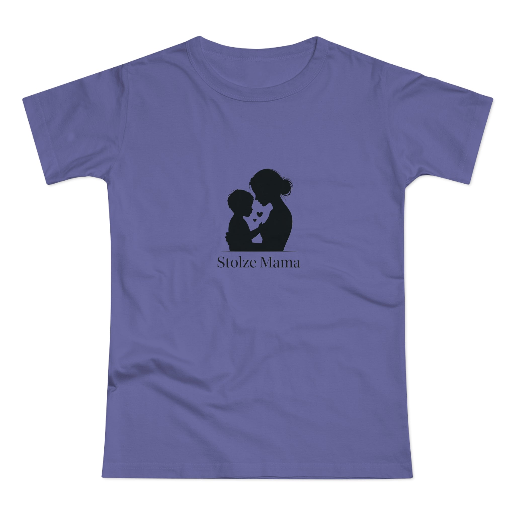 Stolze Mama Silhouette Women's T-Shirt — Proud Boy Mom Graphic Tee