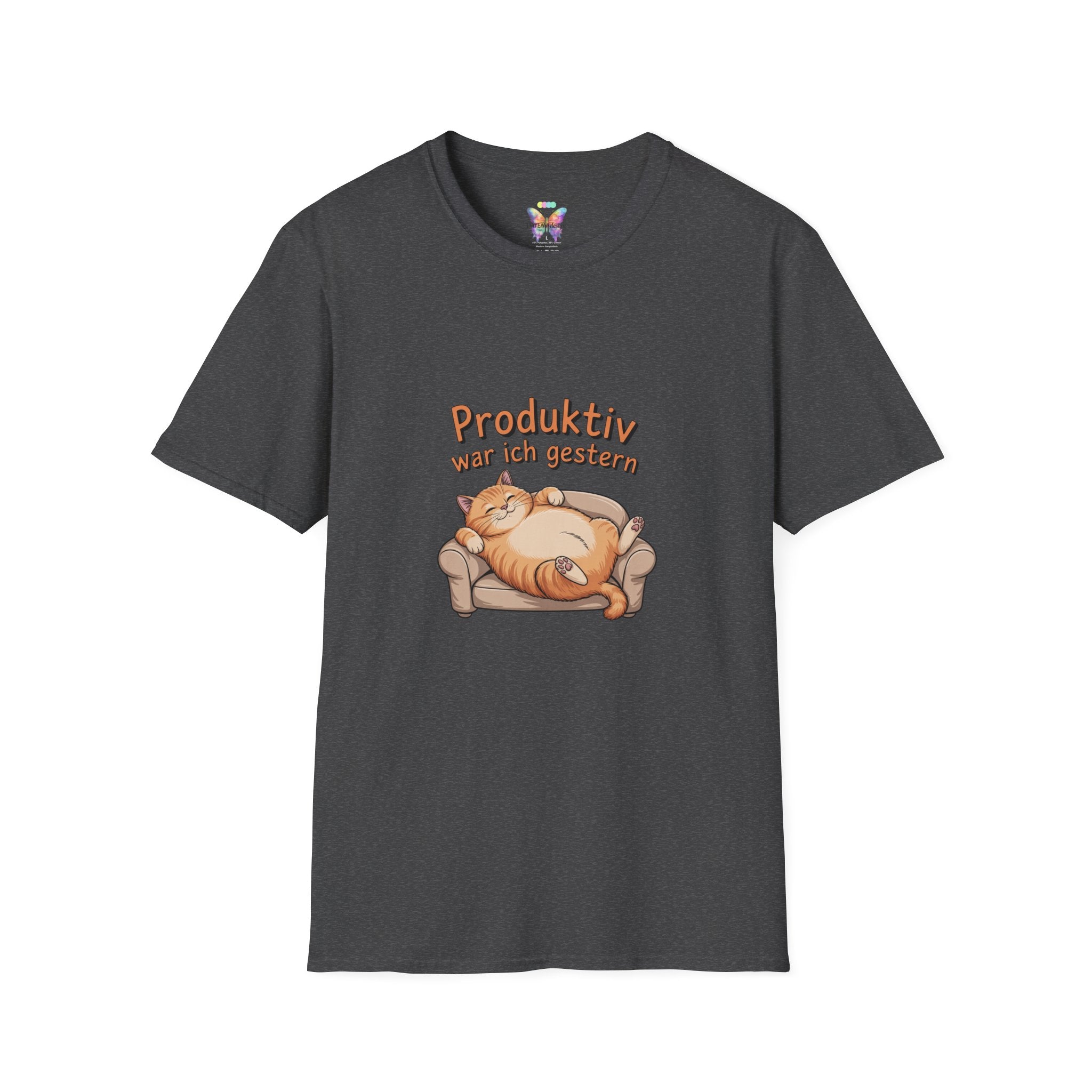 T-Shirt – "Produktiv war ich gestern"