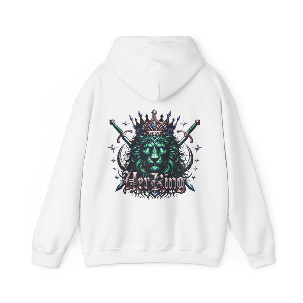 Lion Her King Crown Hoodie