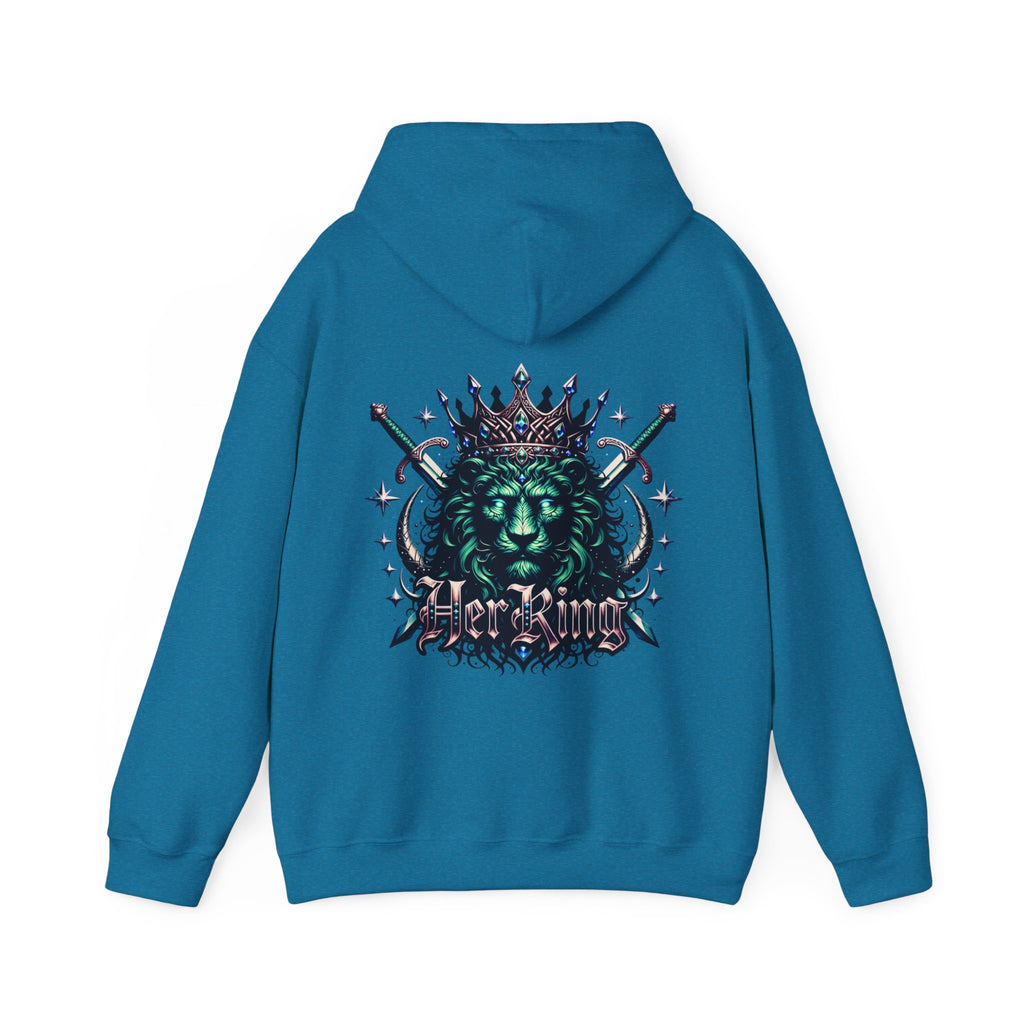Lion Her King Crown Hoodie