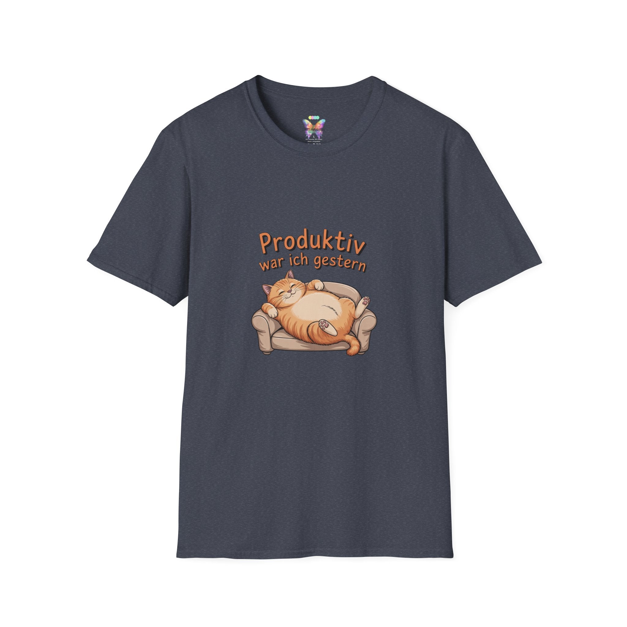 T-Shirt – "Produktiv war ich gestern"