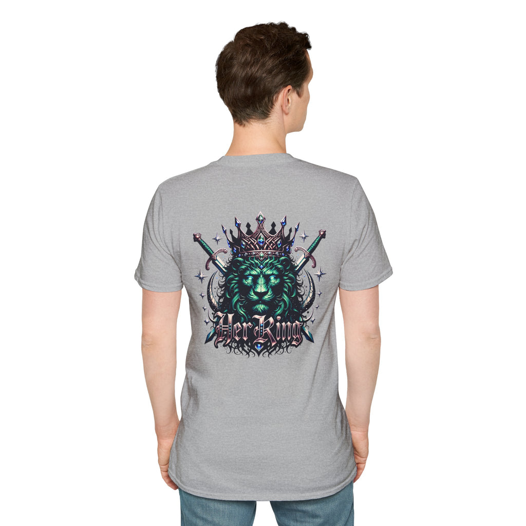 Lion Crown T-Shirt — "Her King"