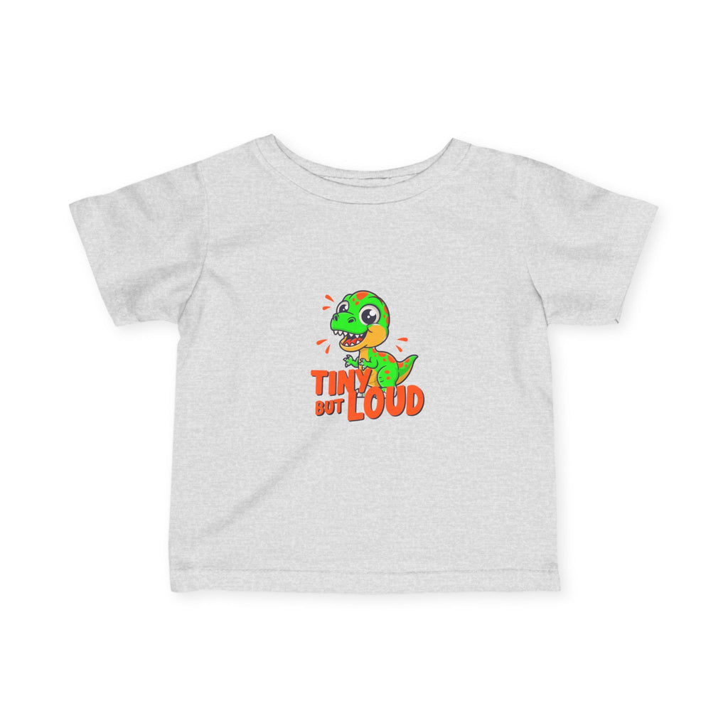 Tiny But Loud Dino Graphic Baby Shirt