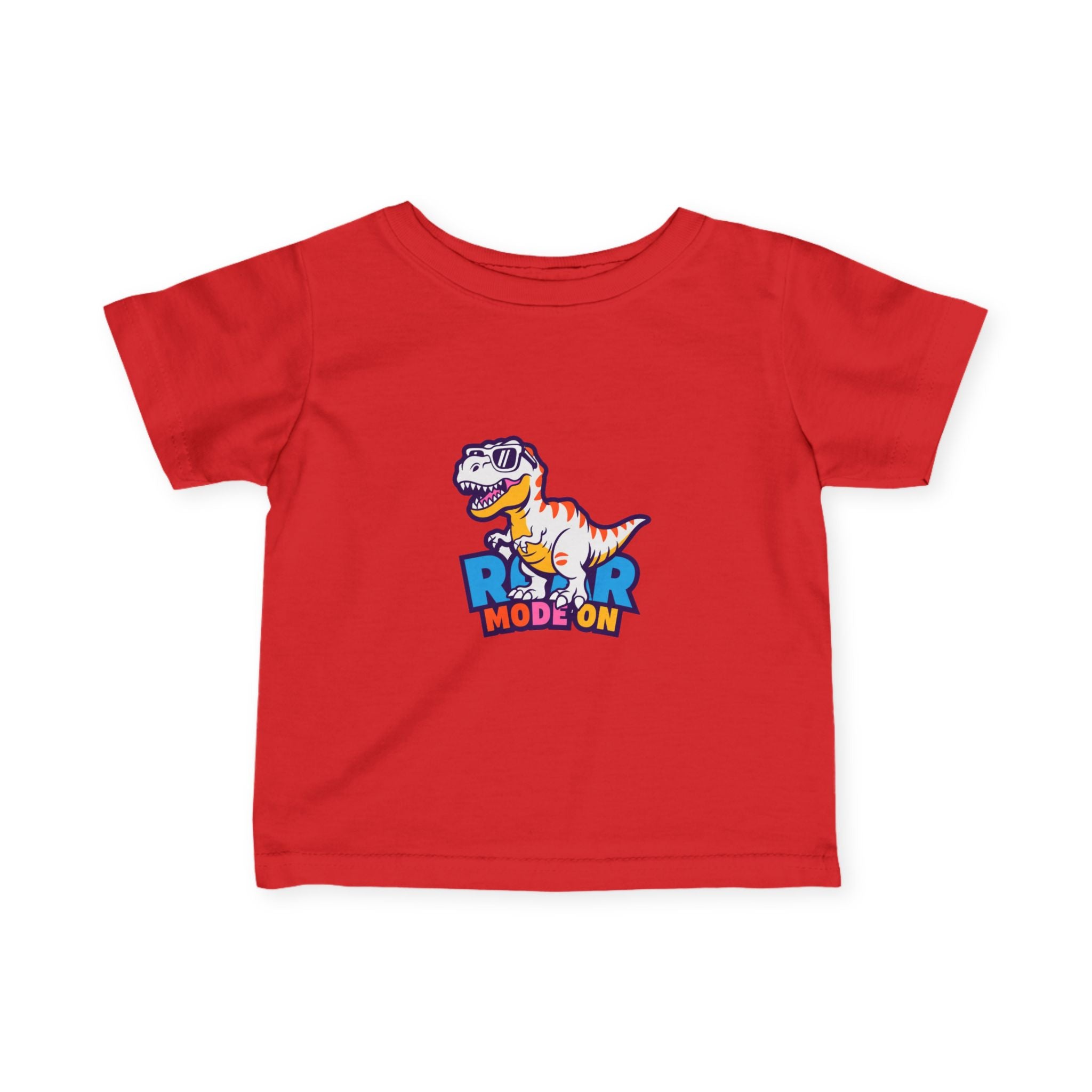 "Roar Mode On" Cute T-Rex Baby Shirt