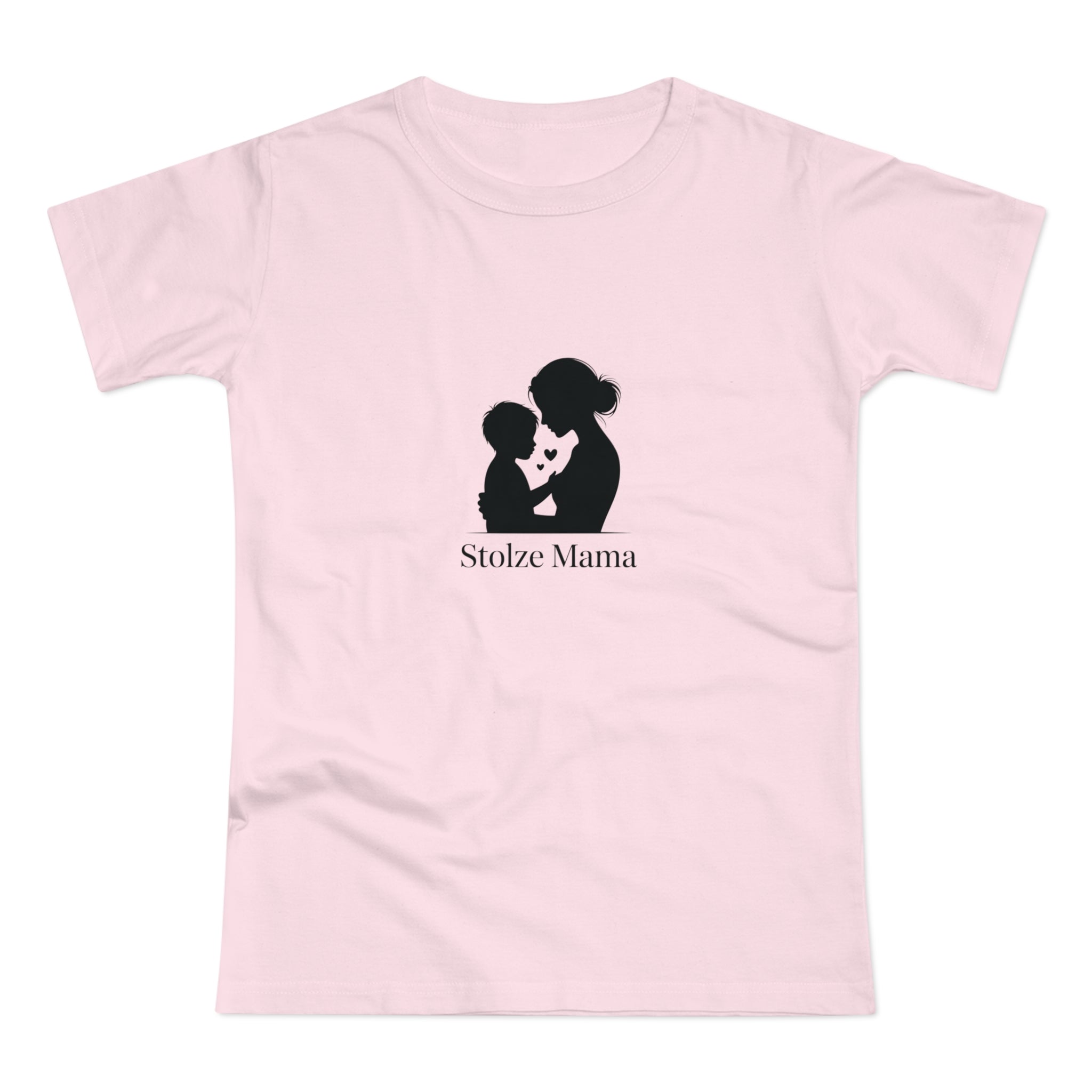 Stolze Mama Silhouette Women's T-Shirt — Proud Boy Mom Graphic Tee