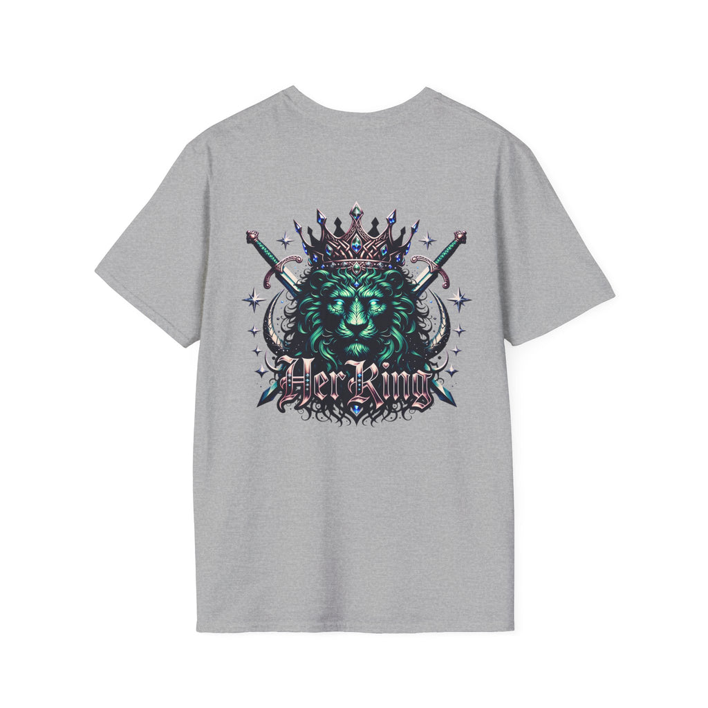 Lion Crown T-Shirt — "Her King"
