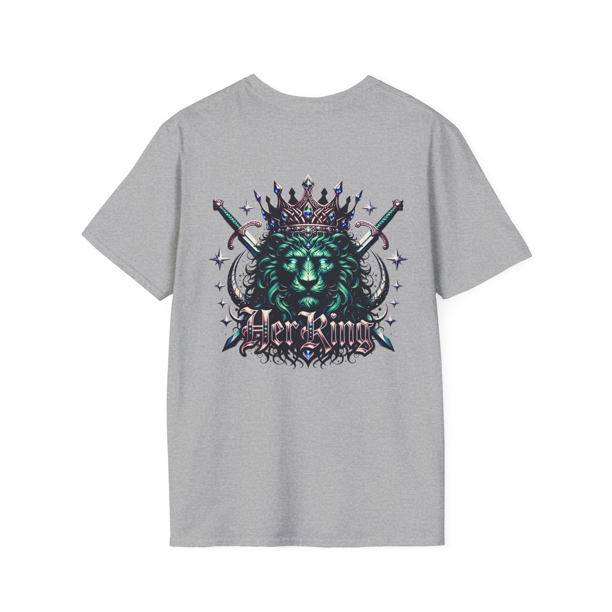 Lion Crown T-Shirt — "Her King"