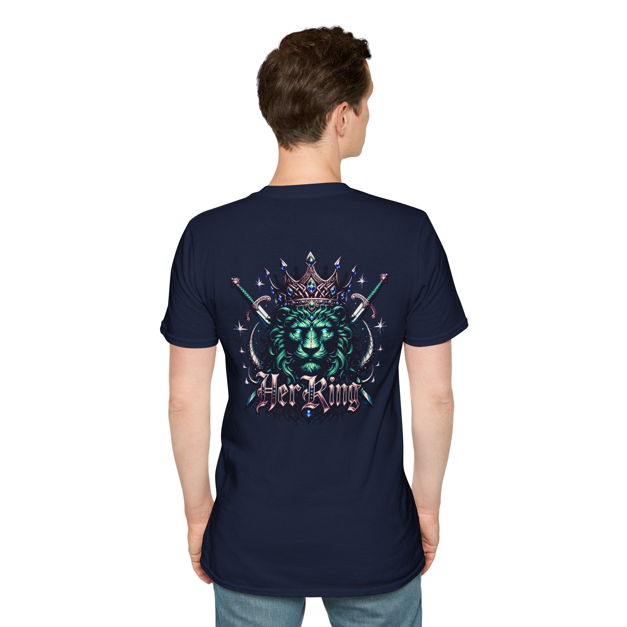 Lion Crown T-Shirt — "Her King"