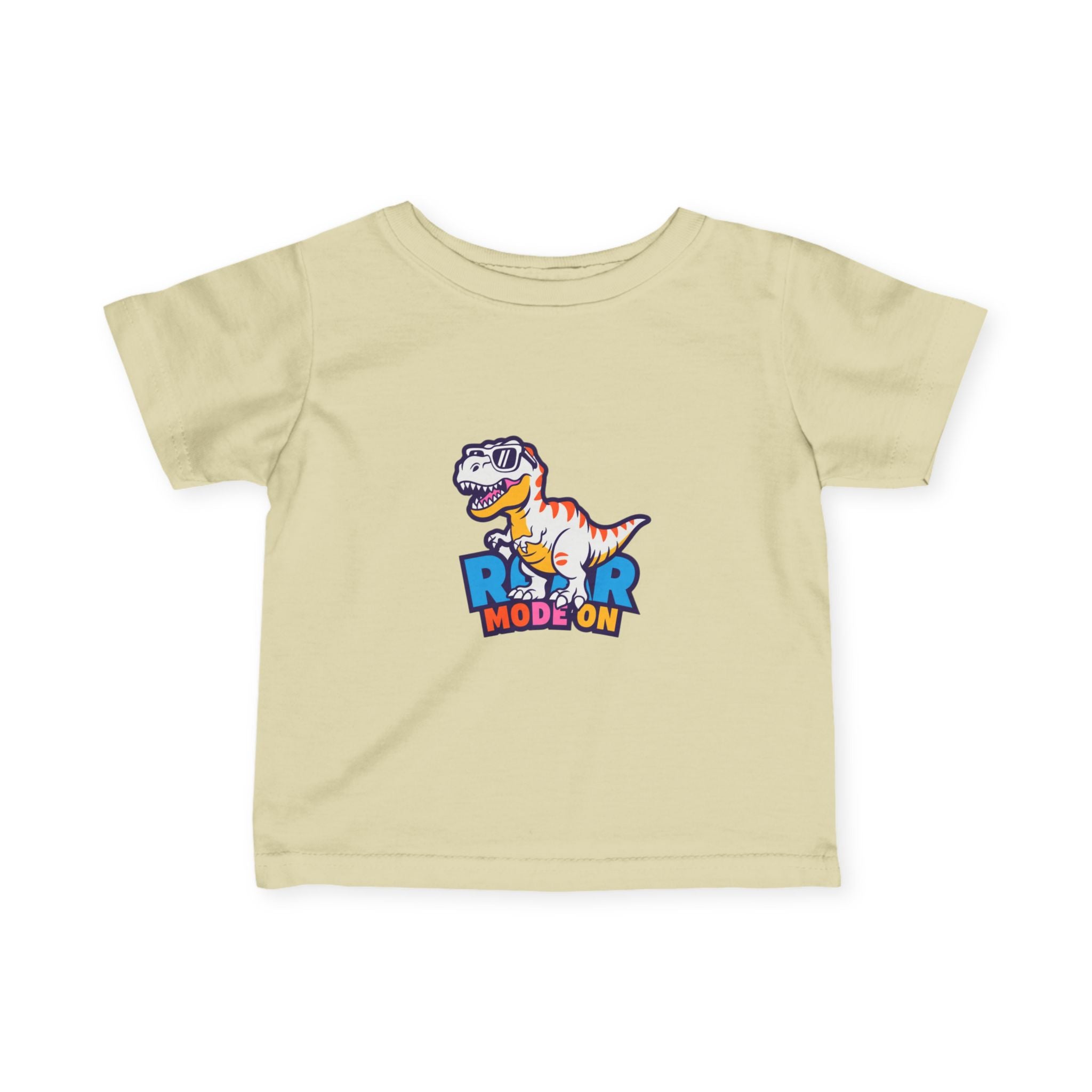 "Roar Mode On" Cute T-Rex Baby Shirt