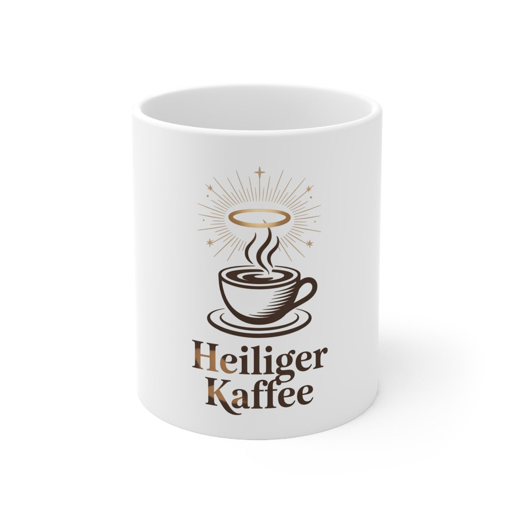 Heiliger Kaffee Keramik Tasse — 300ml