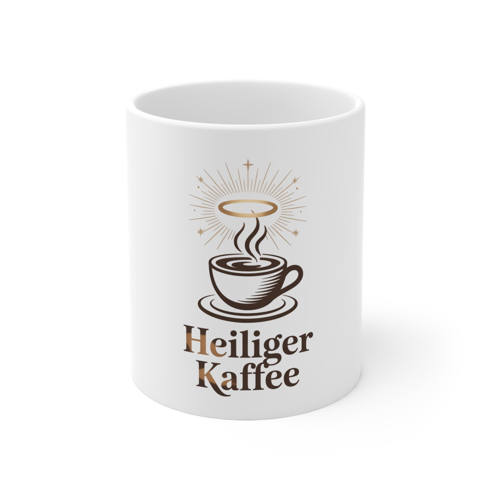 Heiliger Kaffee Keramik Tasse — 300ml