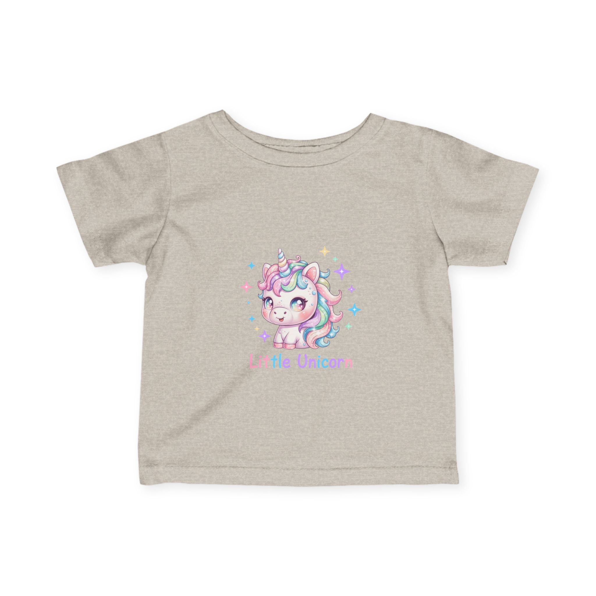 Infant Tee — Pastel 'Little Unicorn' Cute Baby Unicorn Shirt
