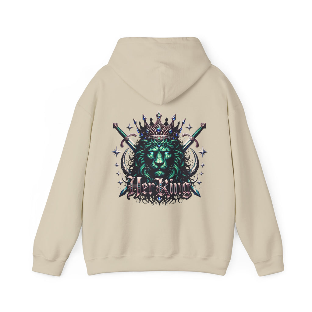 Lion Her King Crown Hoodie