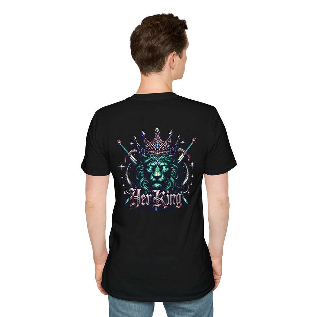 Lion Crown T-Shirt — "Her King"
