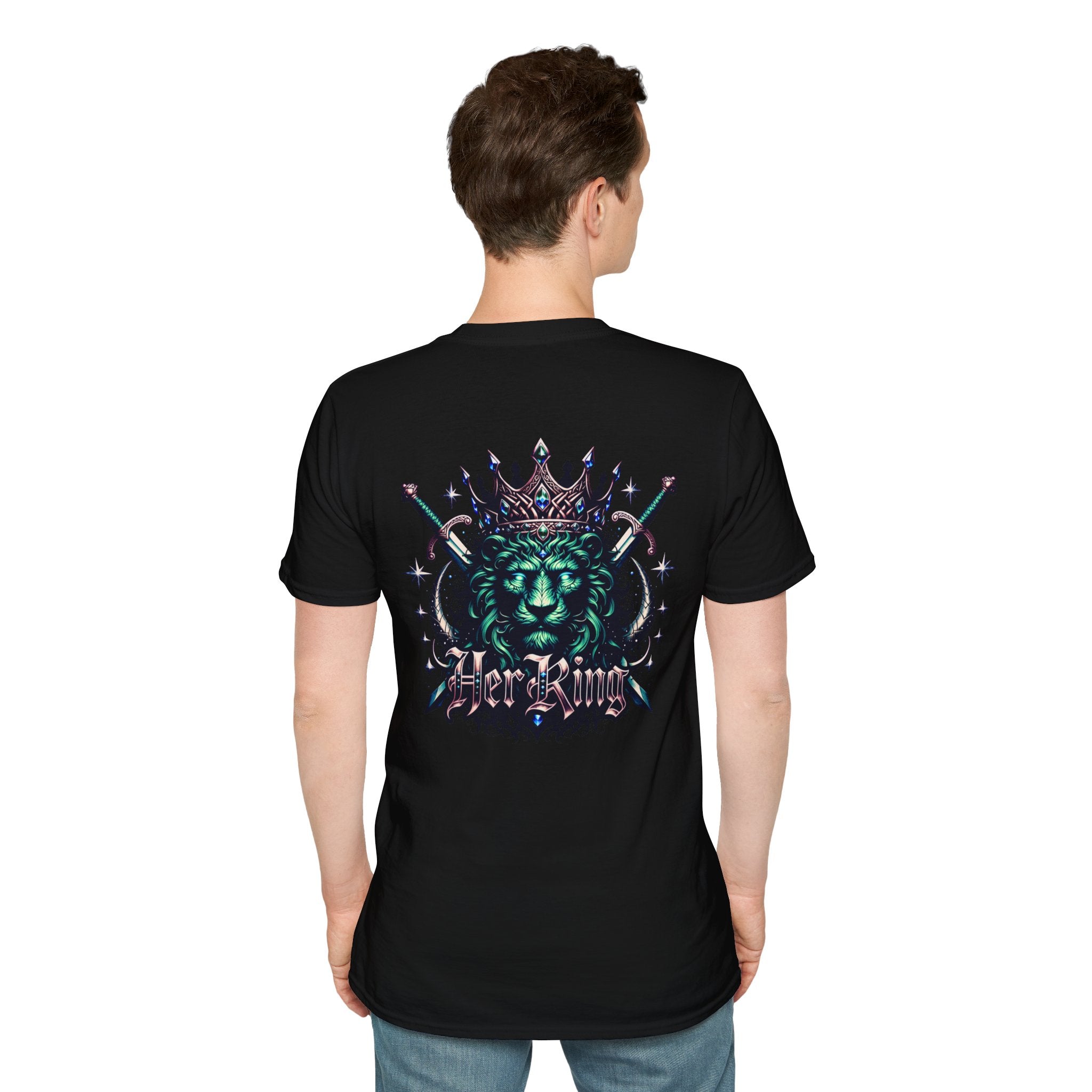 Lion Crown T-Shirt — "Her King"