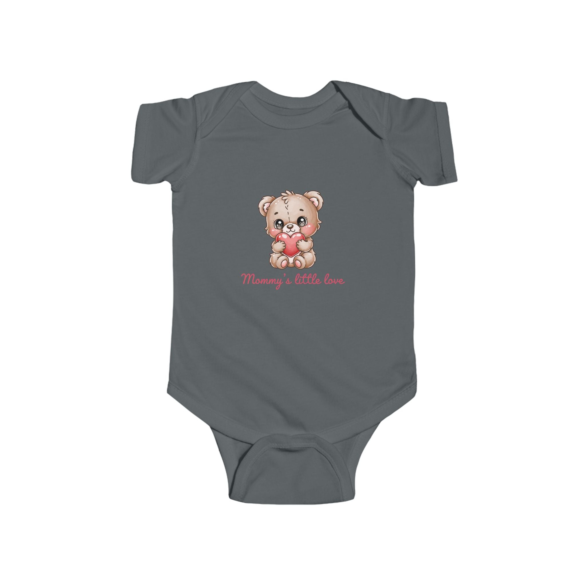 Mama’s Little Love Infant Bodysuit — Cute Teddy Bear Baby Onesie