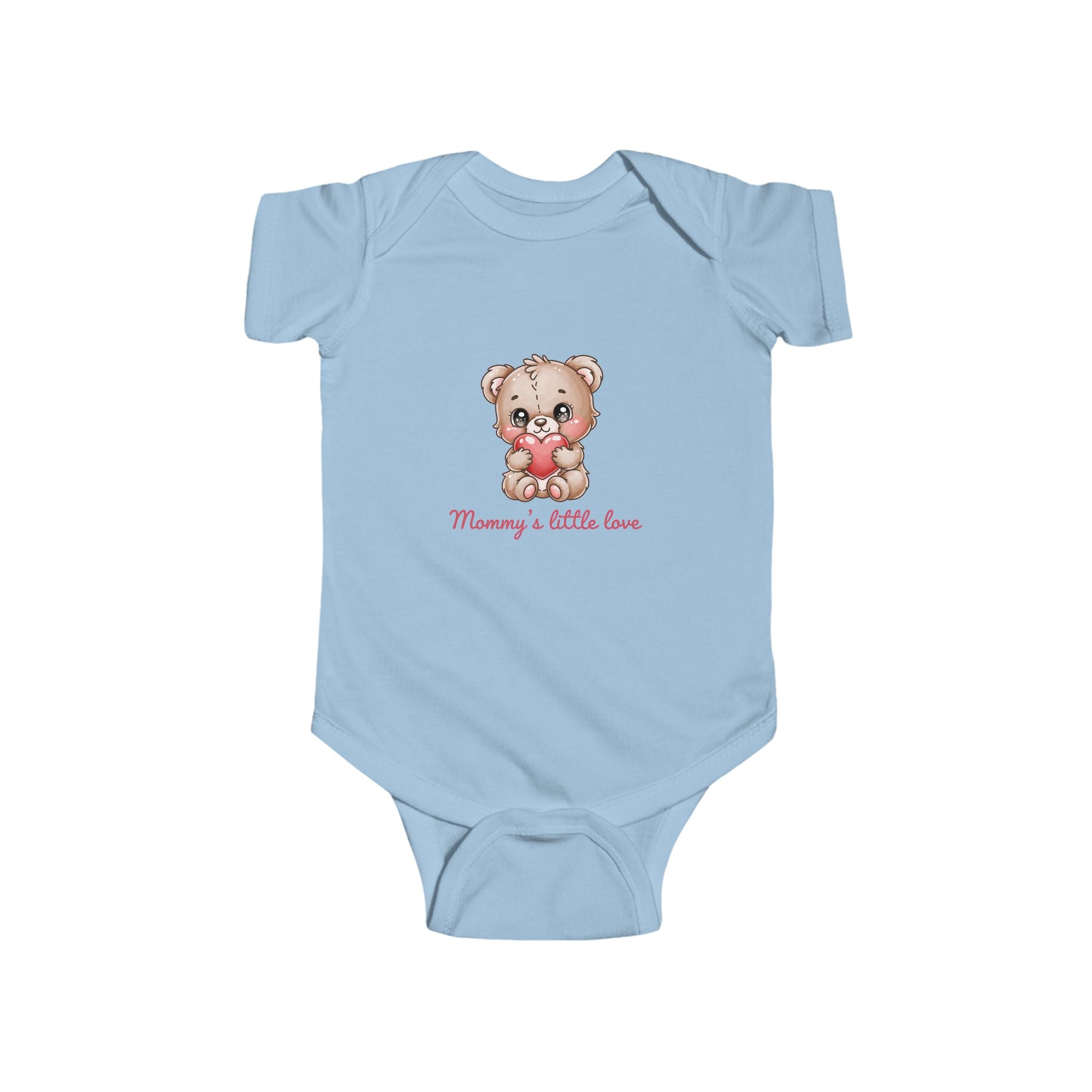 Mama’s Little Love Infant Bodysuit — Cute Teddy Bear Baby Onesie