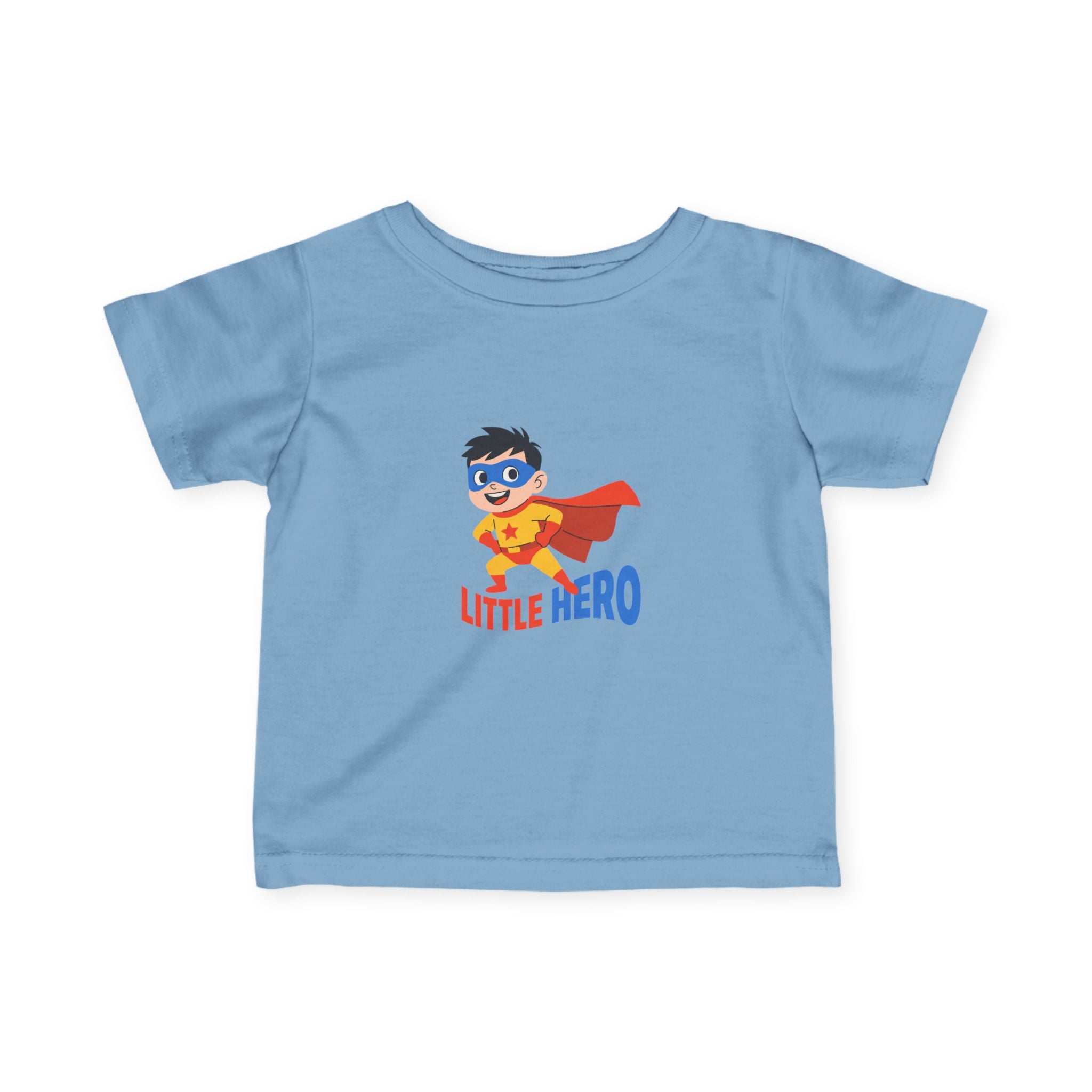 Little Hero Cute Superhero Baby Shirt