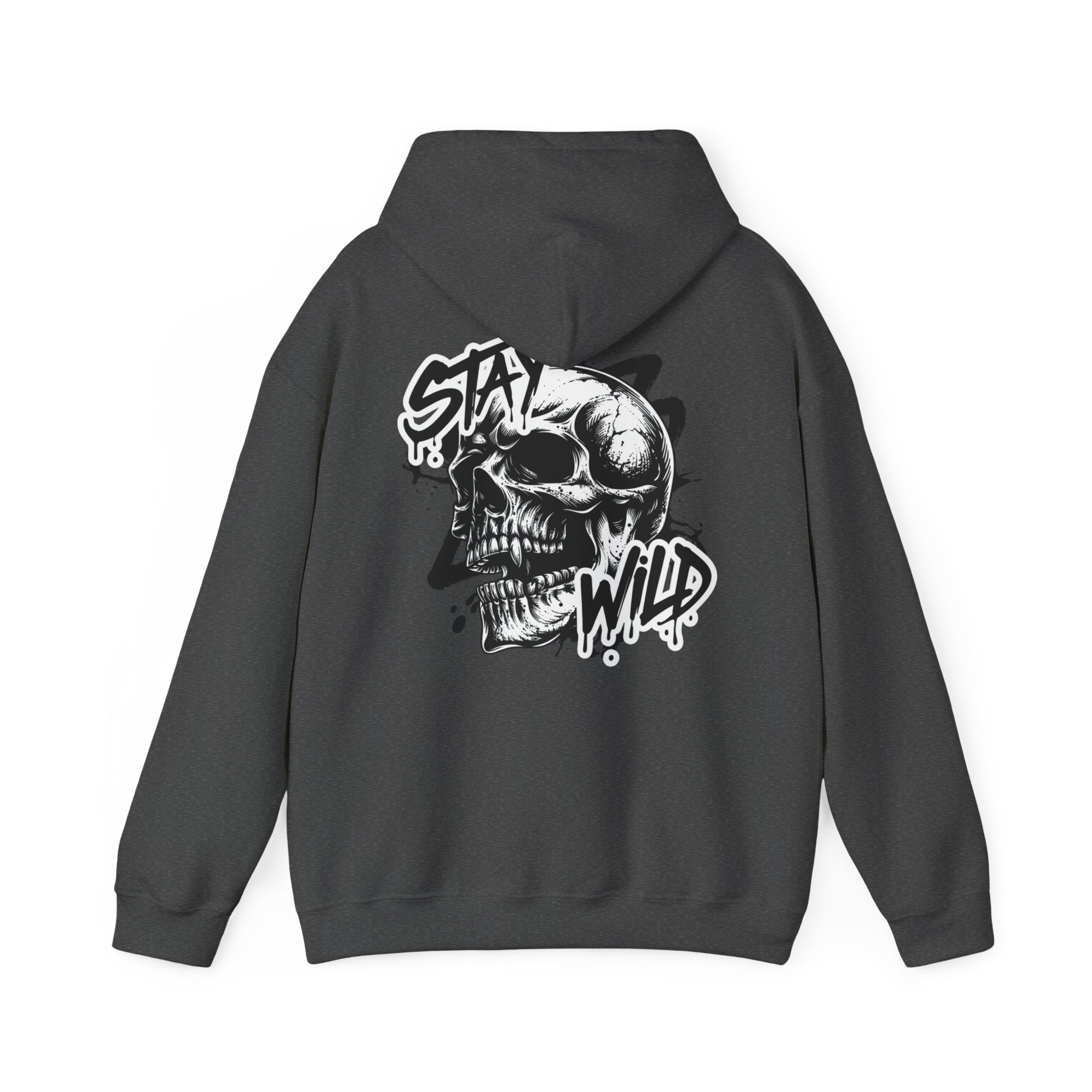 Stay Wild Skull Hoodie