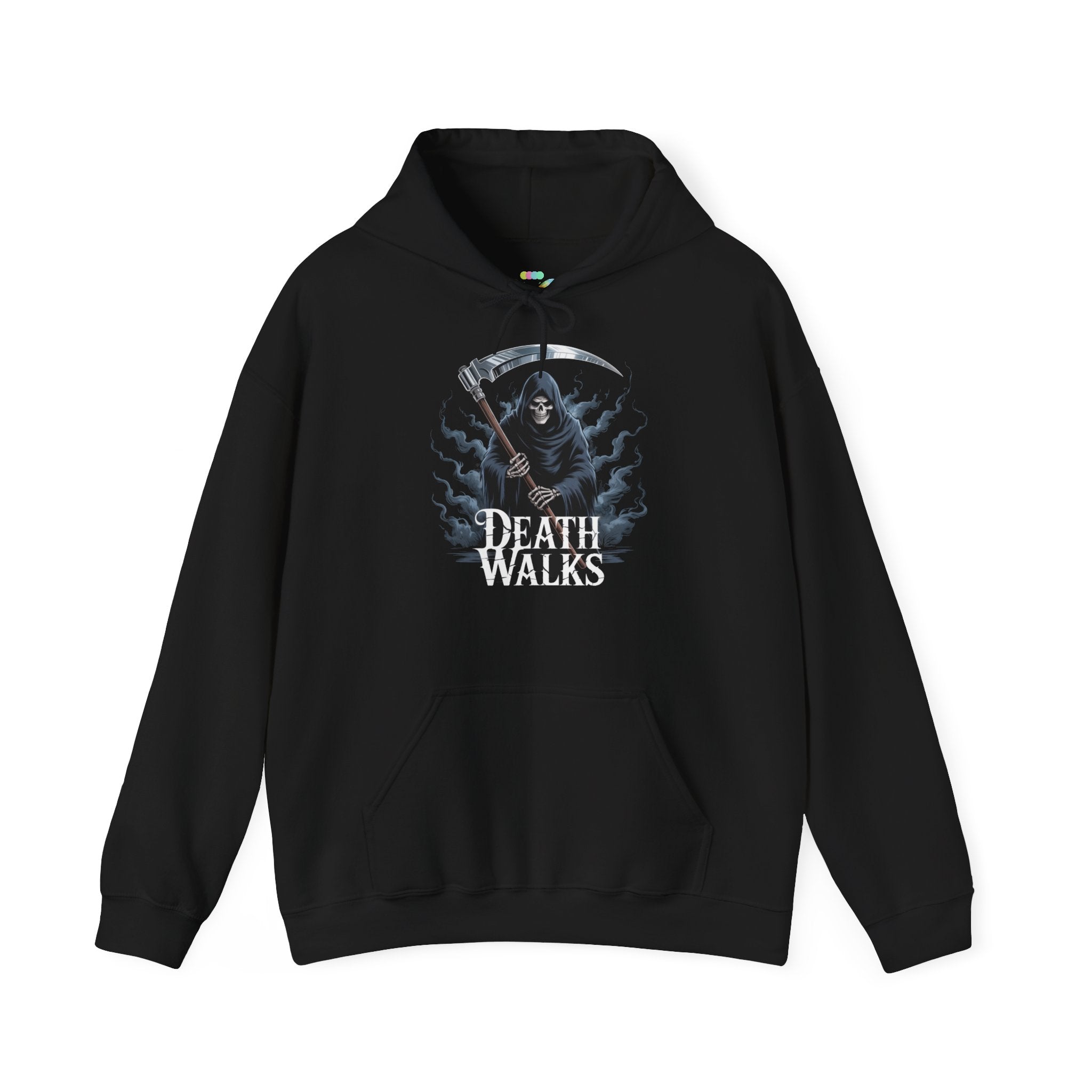Death Reaper Hoodie – Gothic Grim Reaper Graphic Pullover