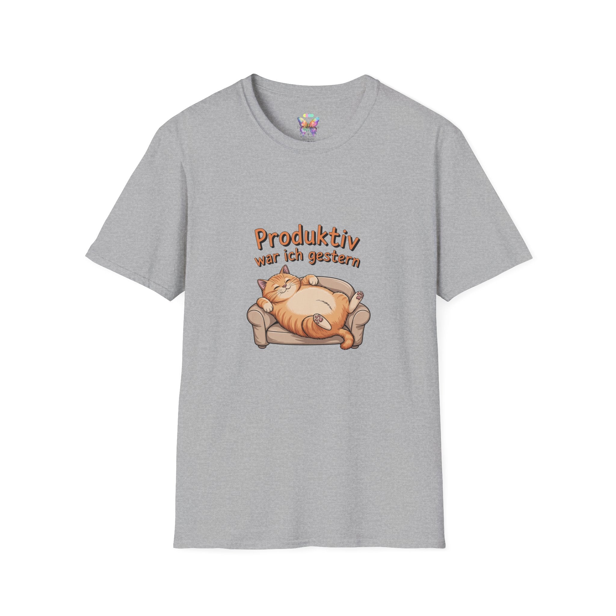 T-Shirt – "Produktiv war ich gestern"